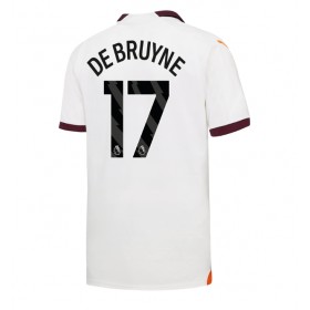Manchester City Kevin De Bruyne #17 Borta Kläder 2023-24 Kortärmad